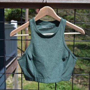 Outdoor Voices Hunter Green Sports Bra